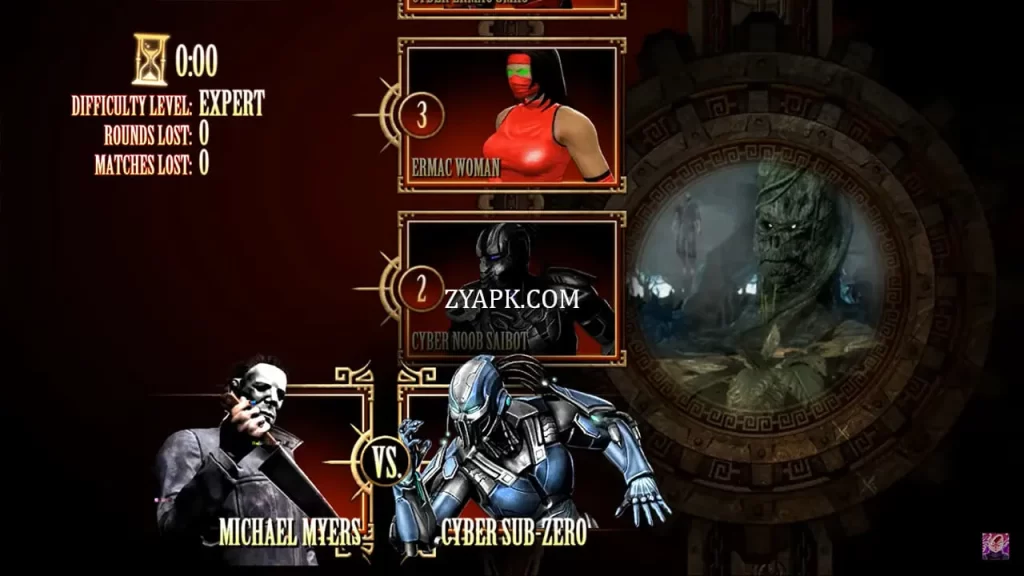 Create fighter Mortal Kombat MOD Apk