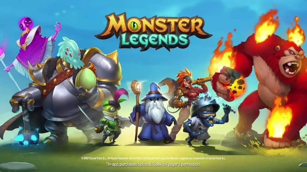 Monster Legends mod Apk Game