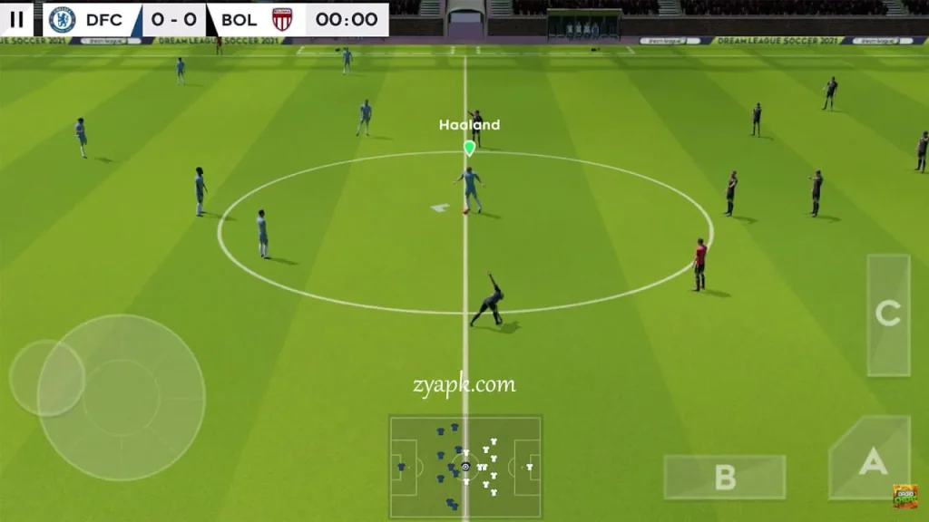 Gameplay Dream League Soccer 2021 Apk