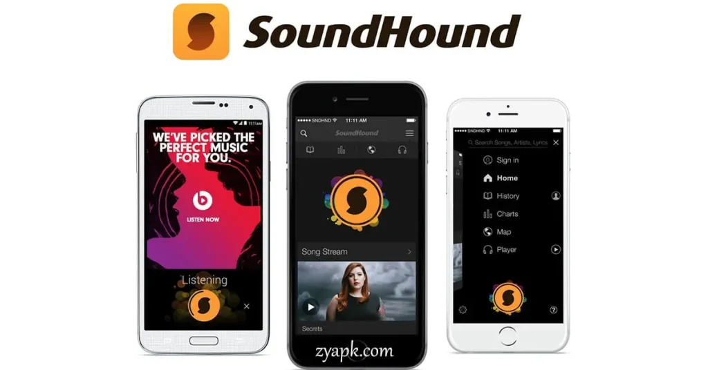 SoundHound app banner